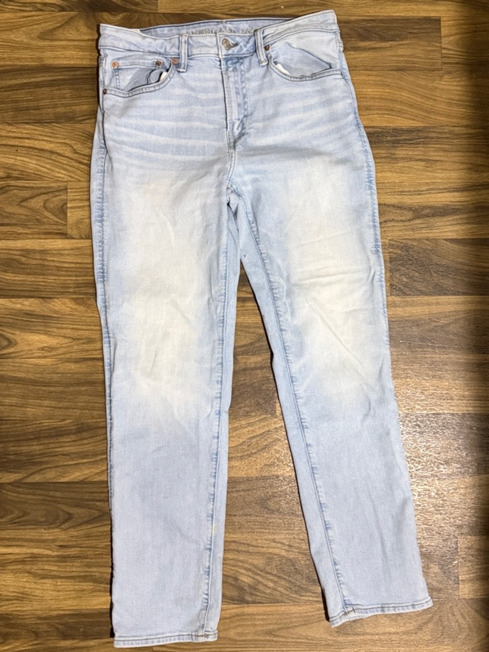 American Eagle Outfitters Light Blue Men's Slim Straight Jeans